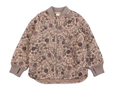 Wheat rose dawn flowers thermal jacket Loui